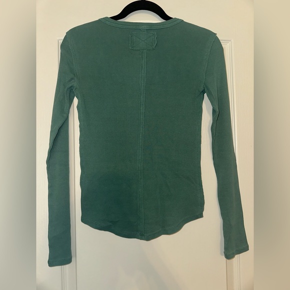 We The Free Jamie Henley Top Emerald Size M NWT - Picture 4 of 4